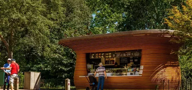 Refreshment points in St James's Park